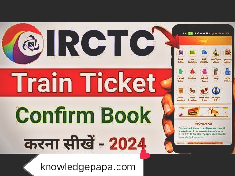 IRCTC App से ऑनलाइन टिकट कैसे बुक करें