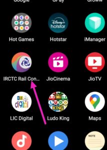 Irctc app